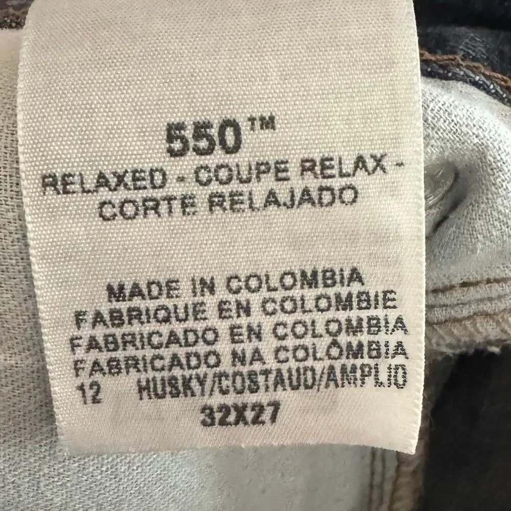Levi 550 Cut Off Jean Shorts 32